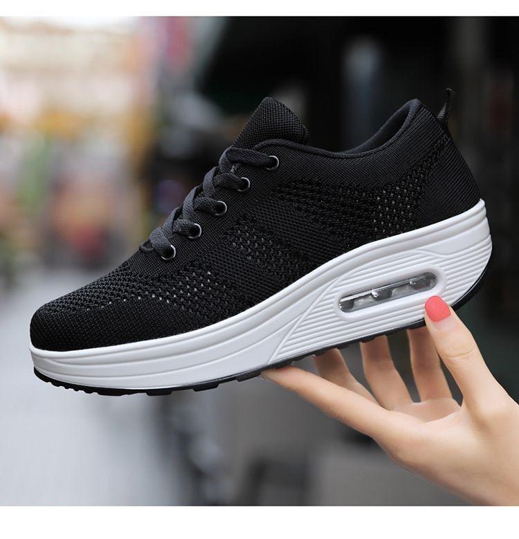 WIDEš„Last Day 60% OFF - Women light air flying woven mesh orthopedic Sneakers