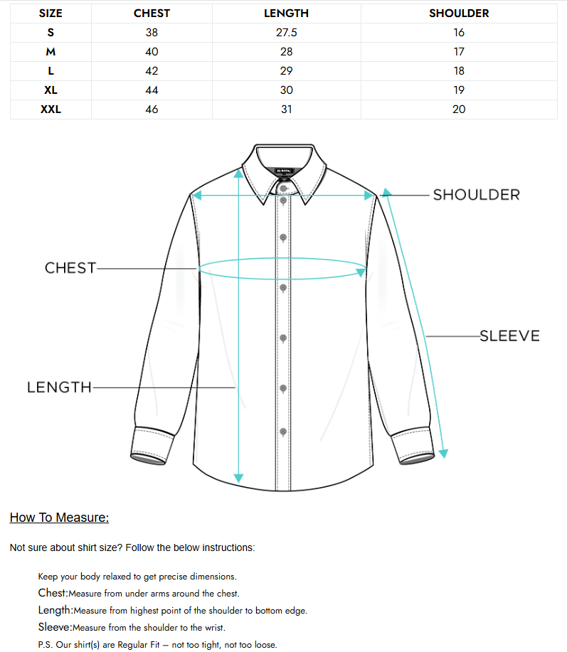 Peter - Classic Cotton Shirt With Pattern
